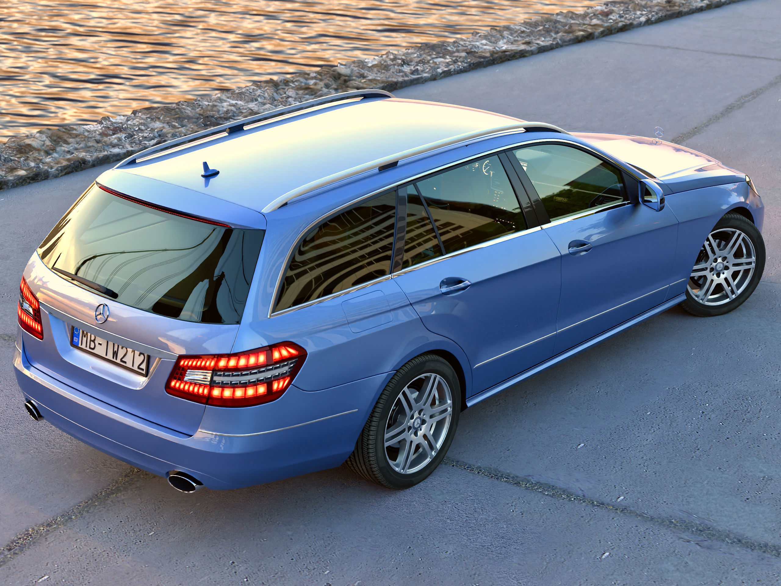 Mercedes-Benz E-Class T-model 2010 3D model_1