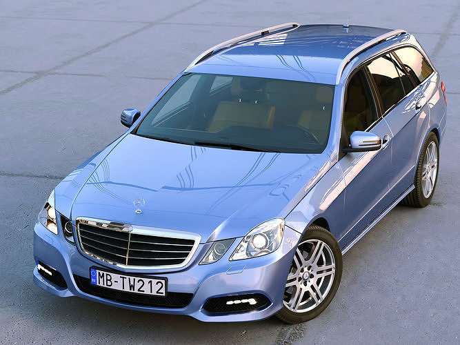 Mercedes-Benz E-Class T-model 2010 3D model