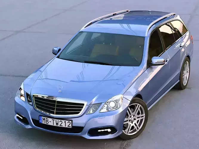 Mercedes-Benz E-Class T-model 2010 3D model