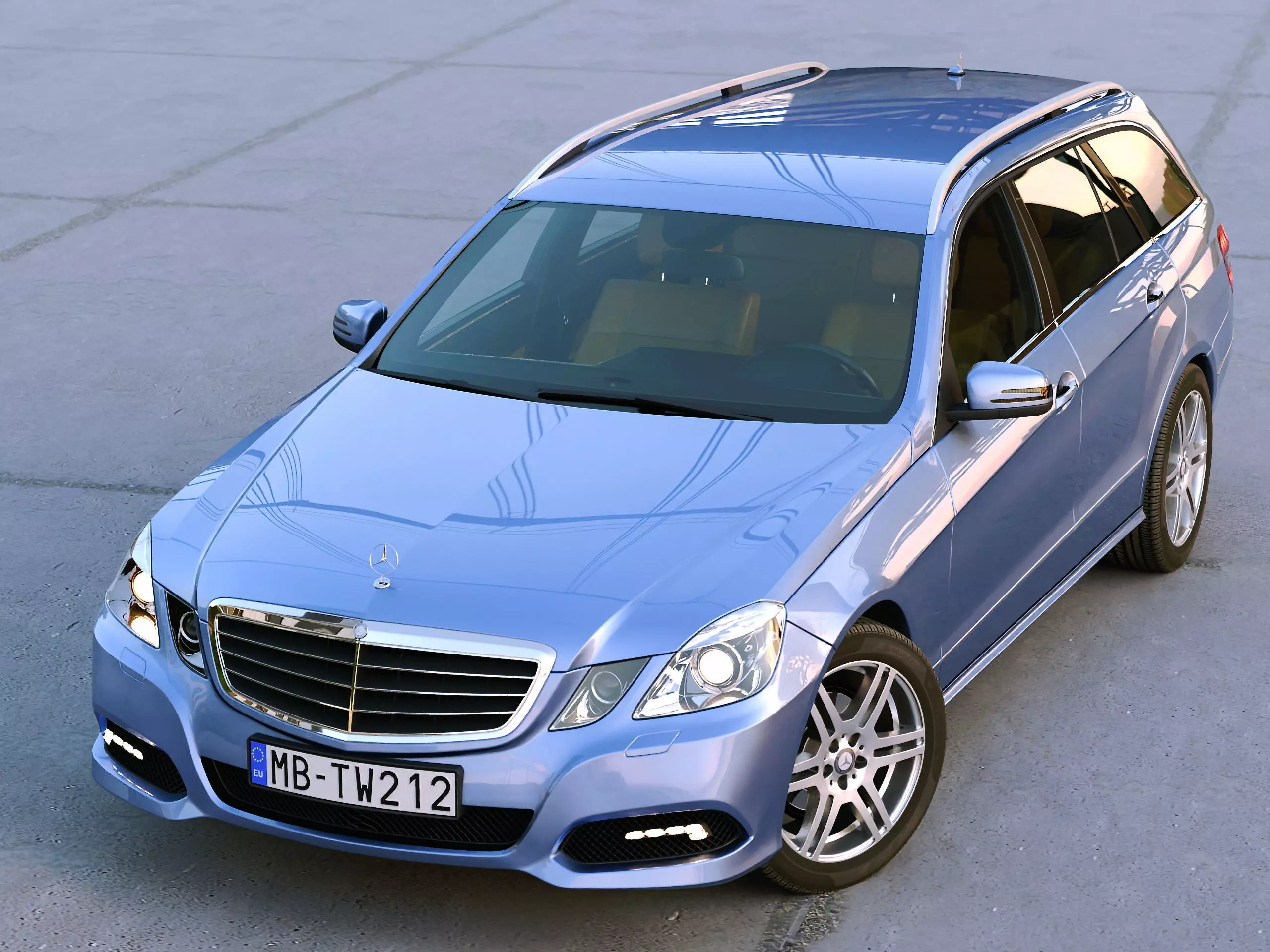 Mercedes-Benz E-Class T-model 2010 3D model_0