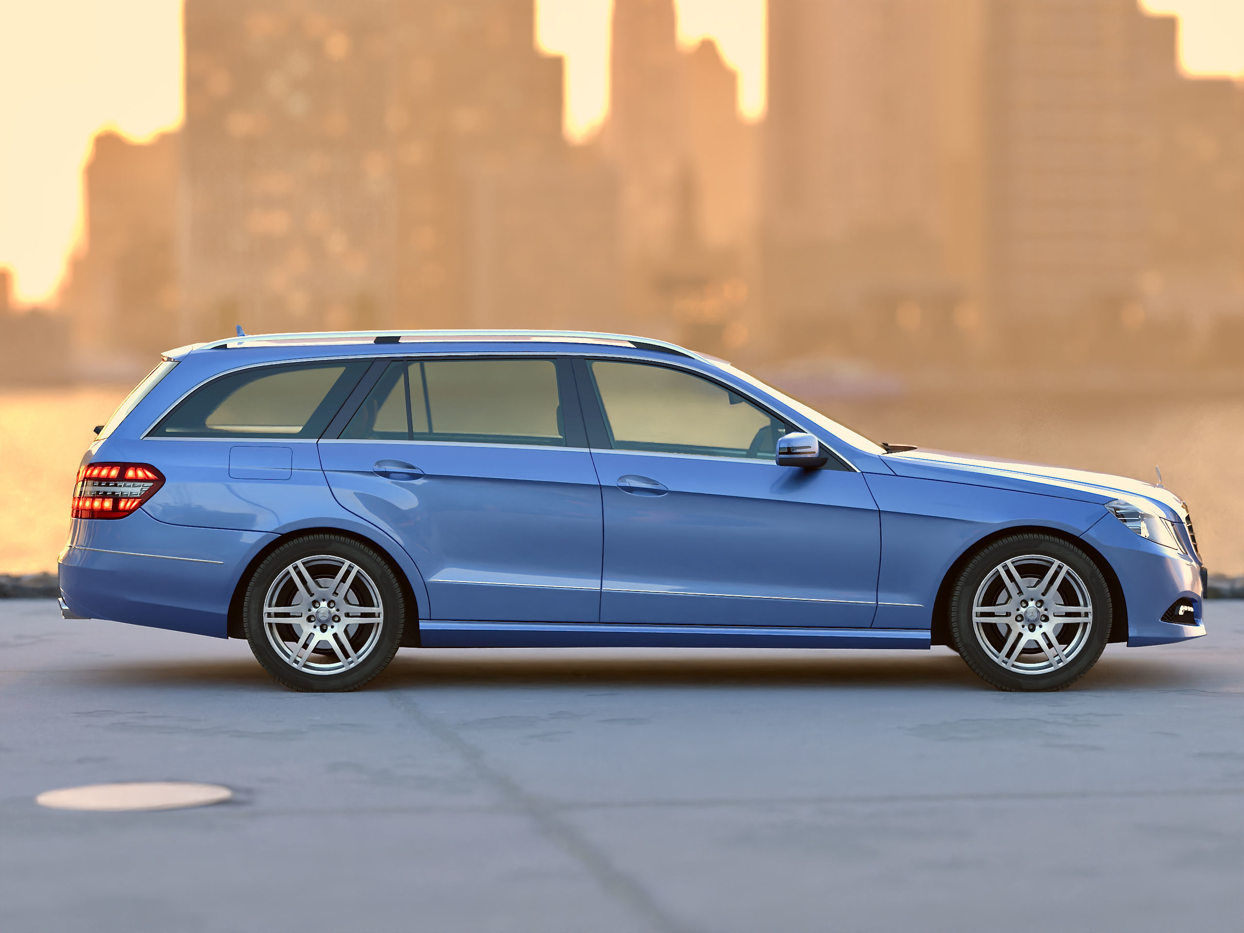 Mercedes-Benz E-Class T-model 2010 3D model_3