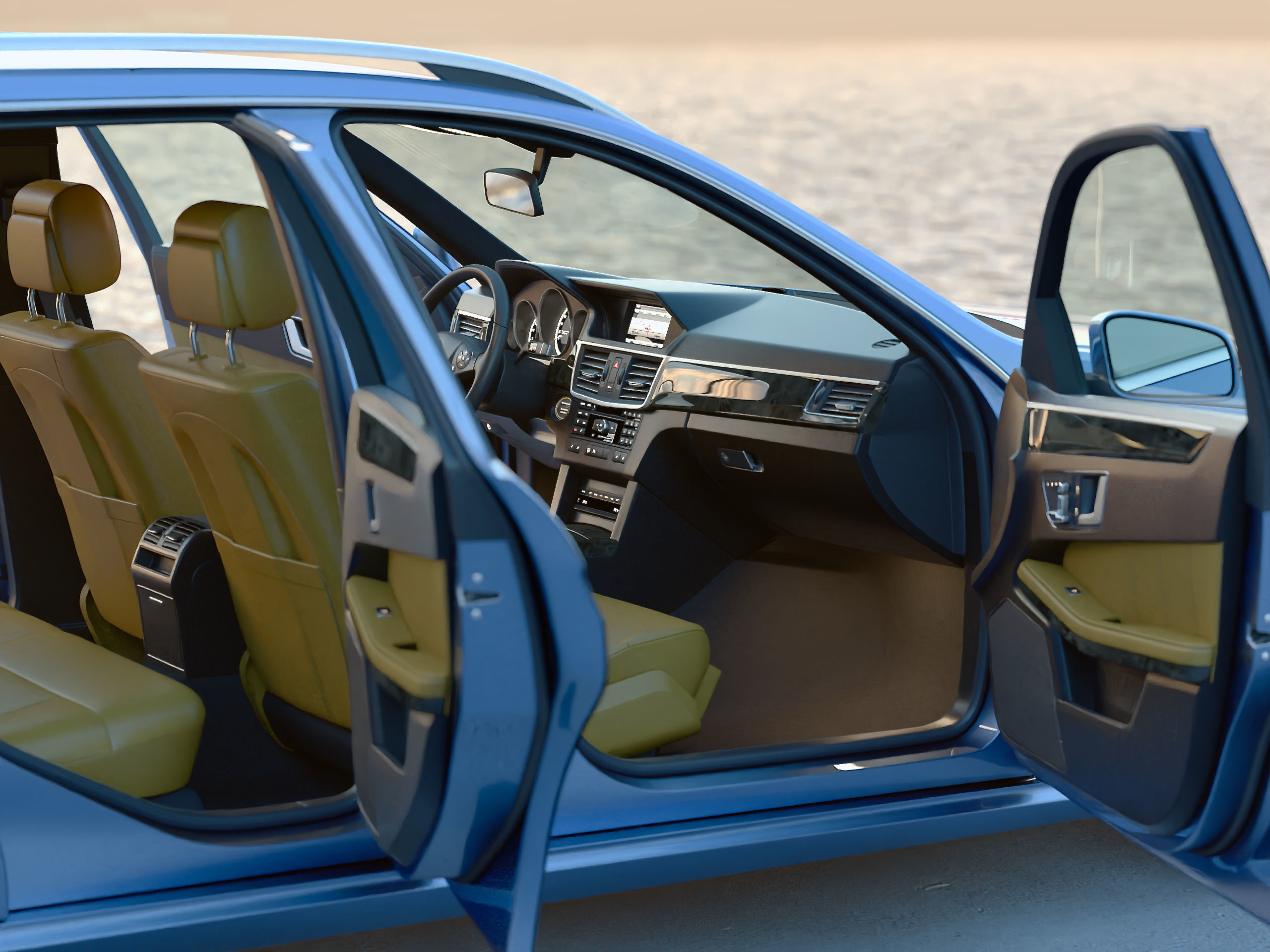 Mercedes-Benz E-Class T-model 2010 3D model_7