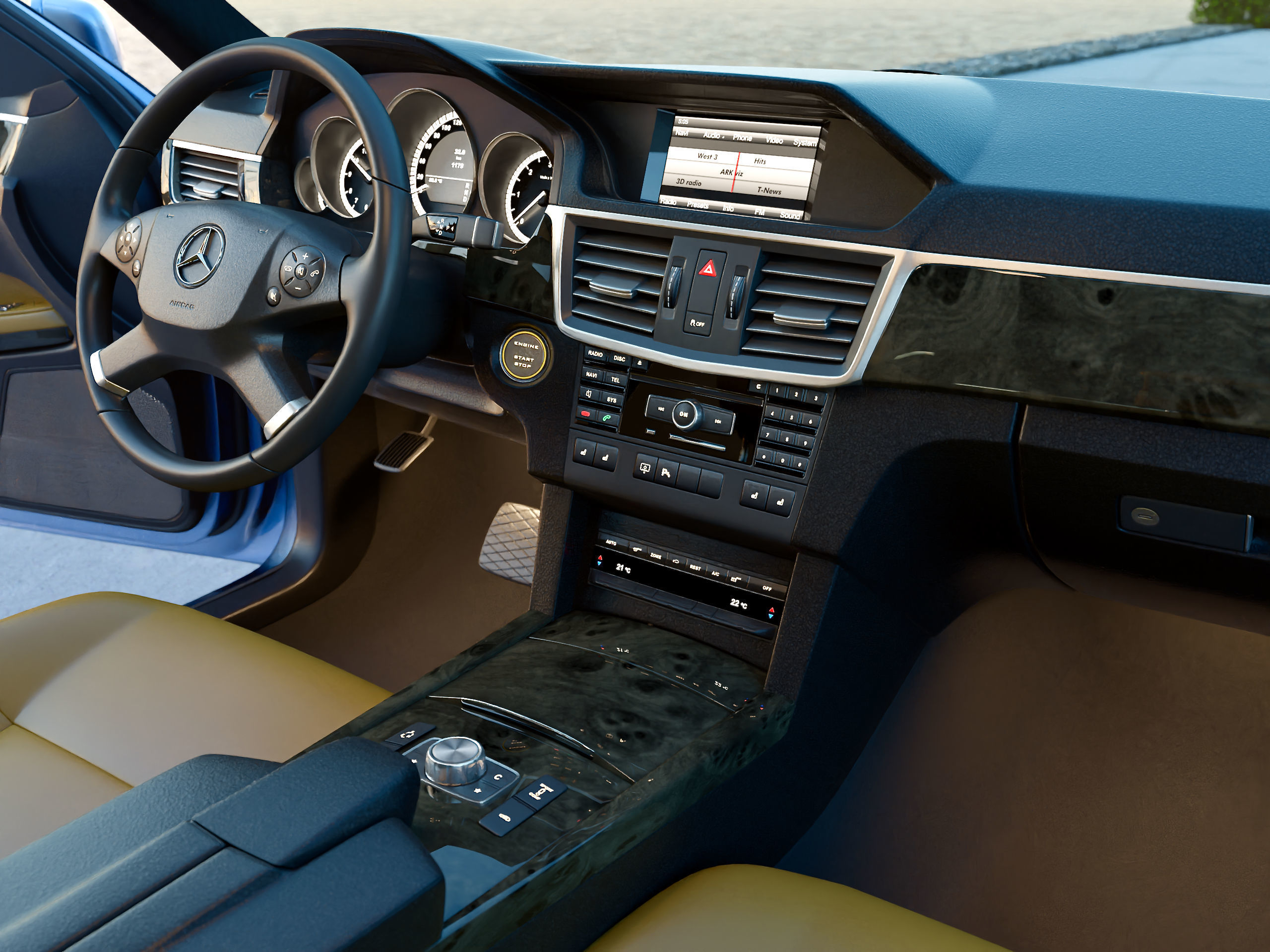 Mercedes-Benz E-Class T-model 2010 3D model_9