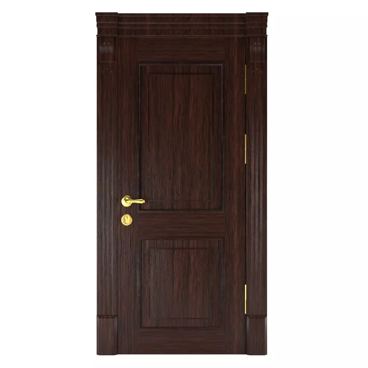Interior door 01 3D model_0