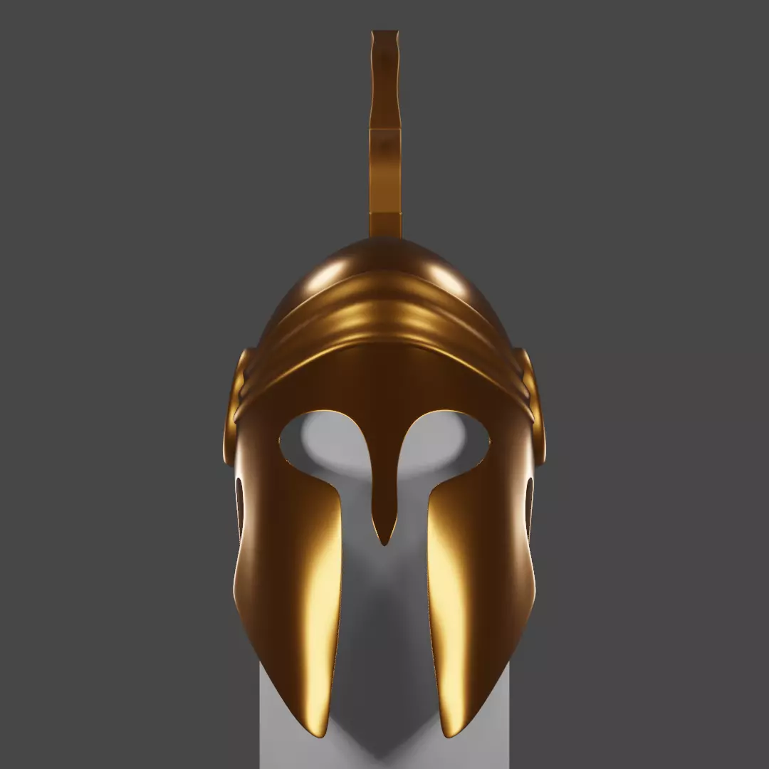 Spartan Helmet Free 3D model