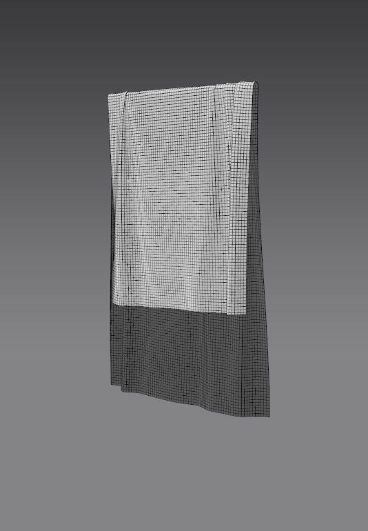 Cloth FBX 875 Low-poly 3D model_5