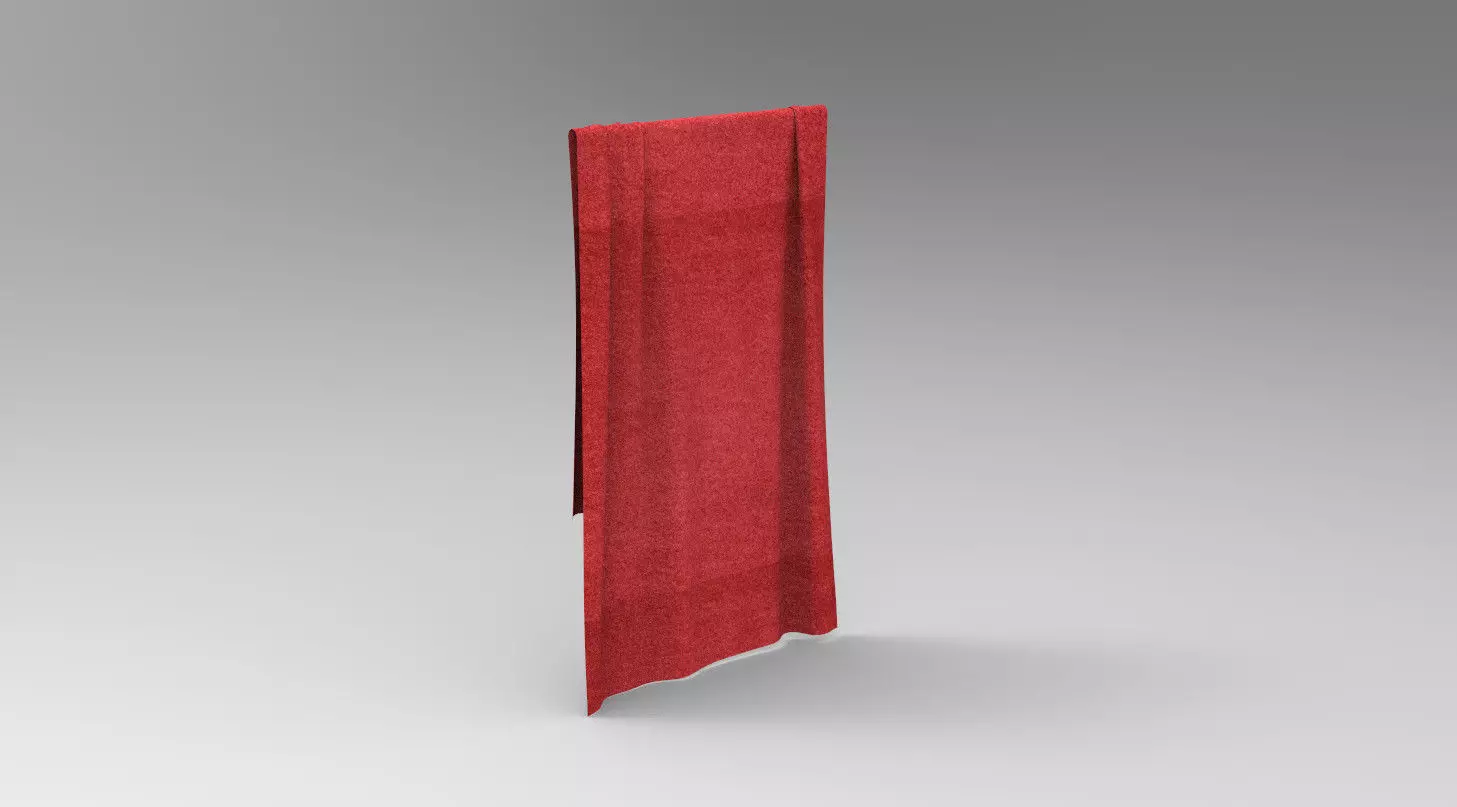 Cloth FBX 875 Low-poly 3D model_0