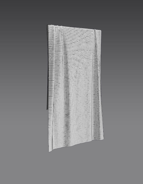 Cloth FBX 875 Low-poly 3D model_1