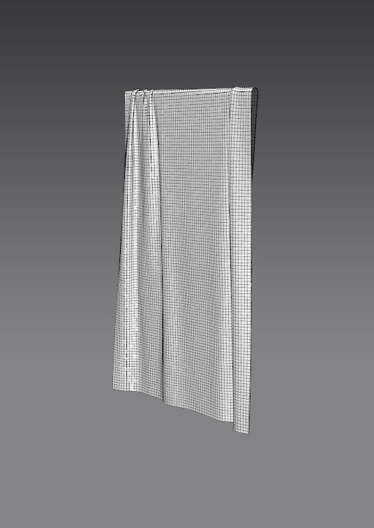 Cloth FBX 875 Low-poly 3D model_10