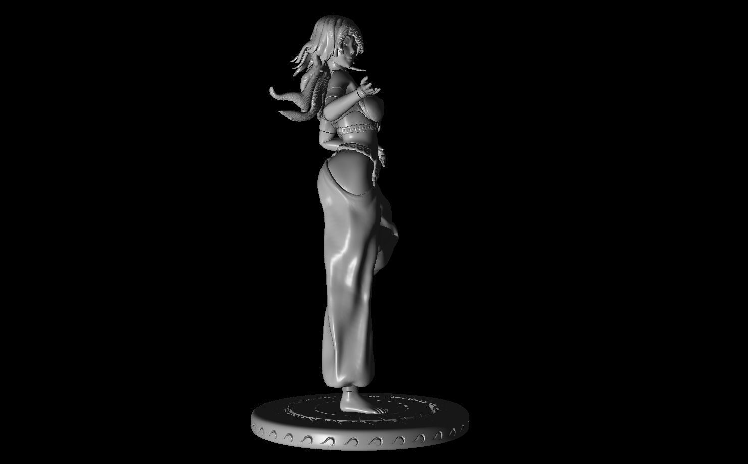Luna the exotic dancer 3D print model_4