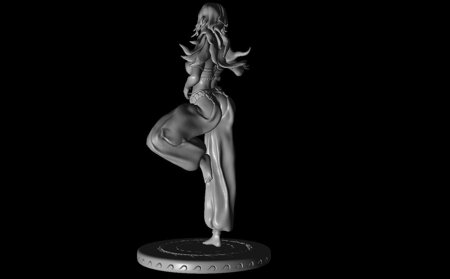 Luna the exotic dancer 3D print model_2