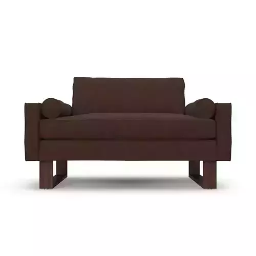 Bennet Chair Cisco Earth Fabric 3D model