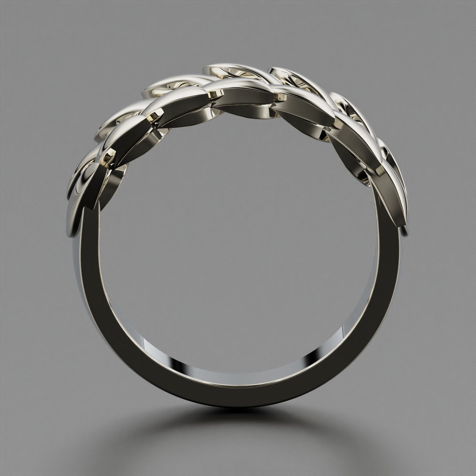 Cuban Ring 3D print model_14