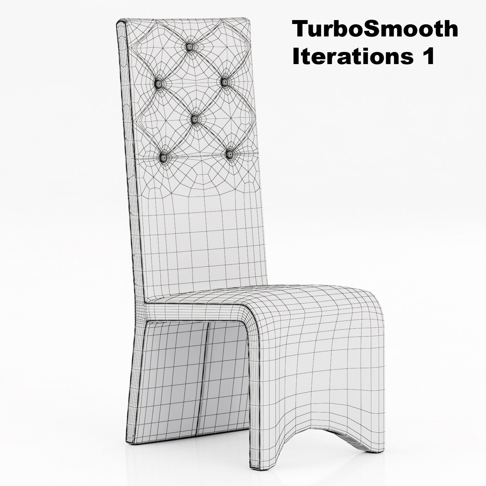 Costantini Pietro CHANDELIER chair 3D model_7