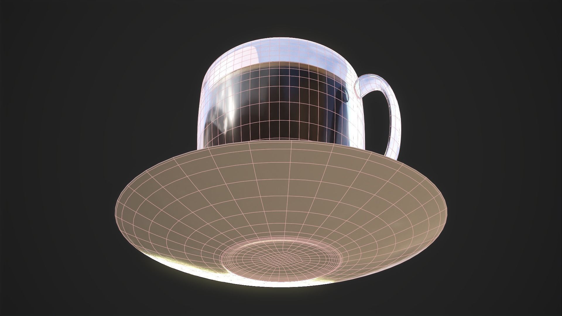 Cup of Coffee 3D model_10
