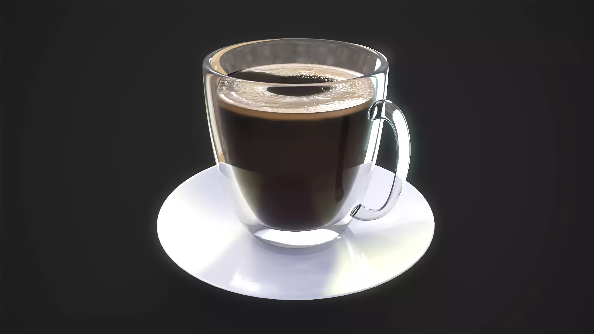 Cup of Coffee 3D model_0