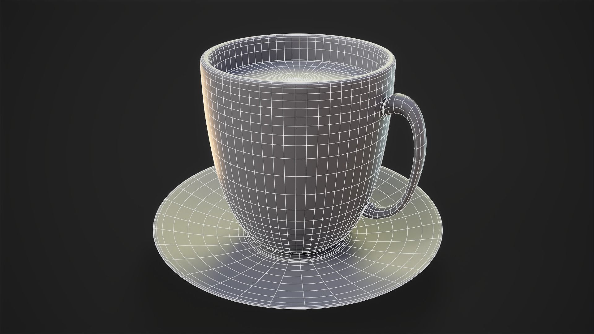 Cup of Coffee 3D model_12