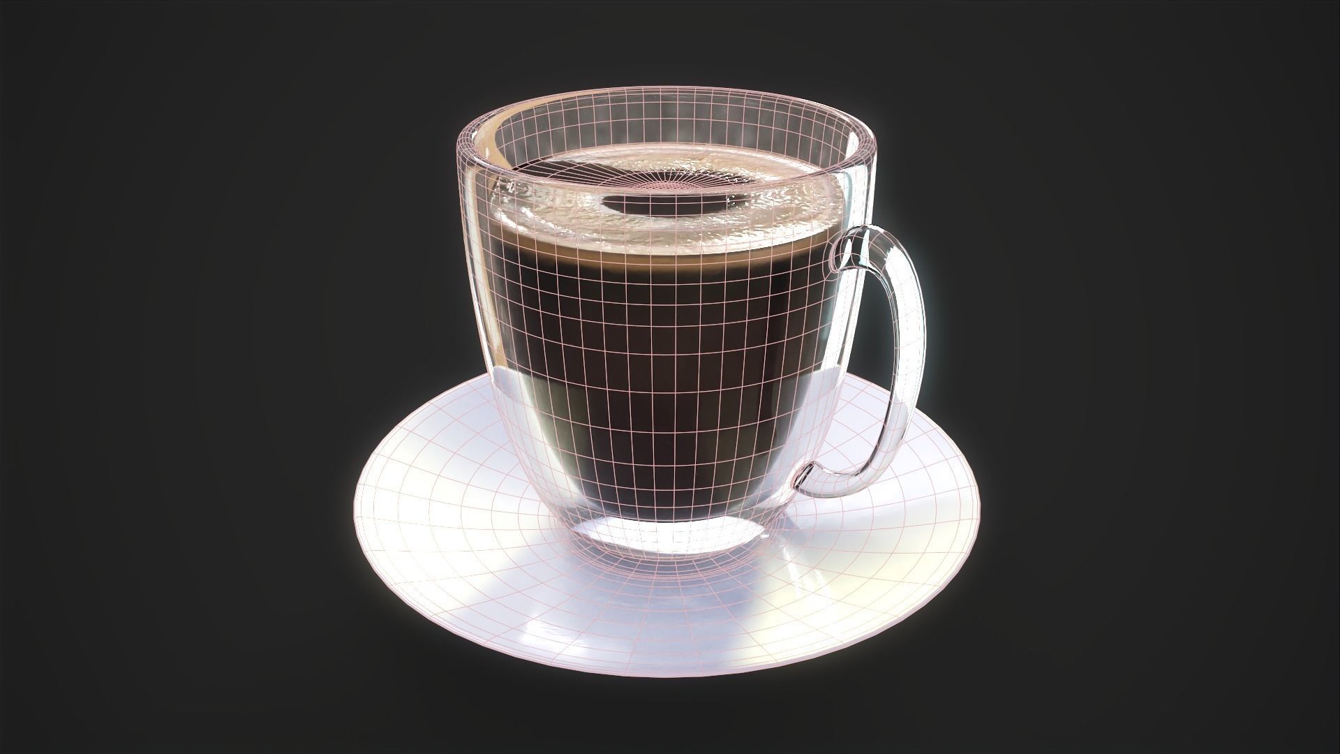 Cup of Coffee 3D model_6