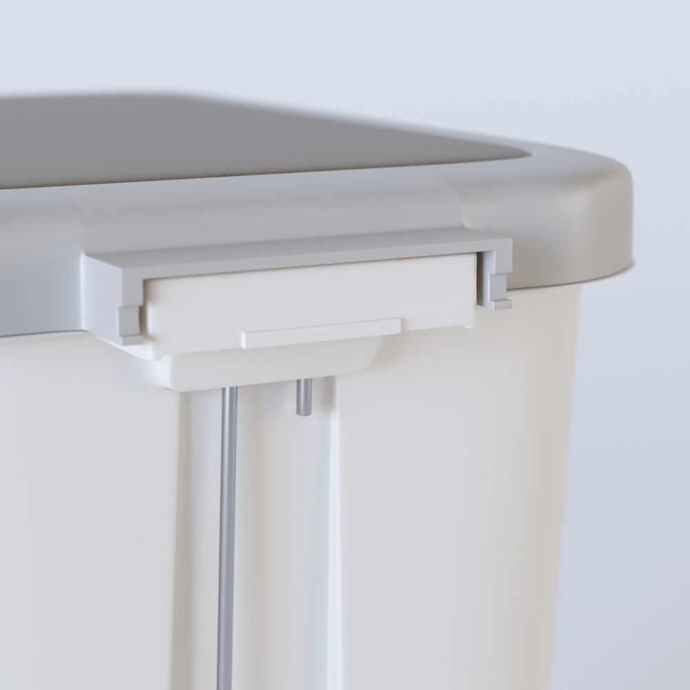 Trash Bin Plastic 3D model_8