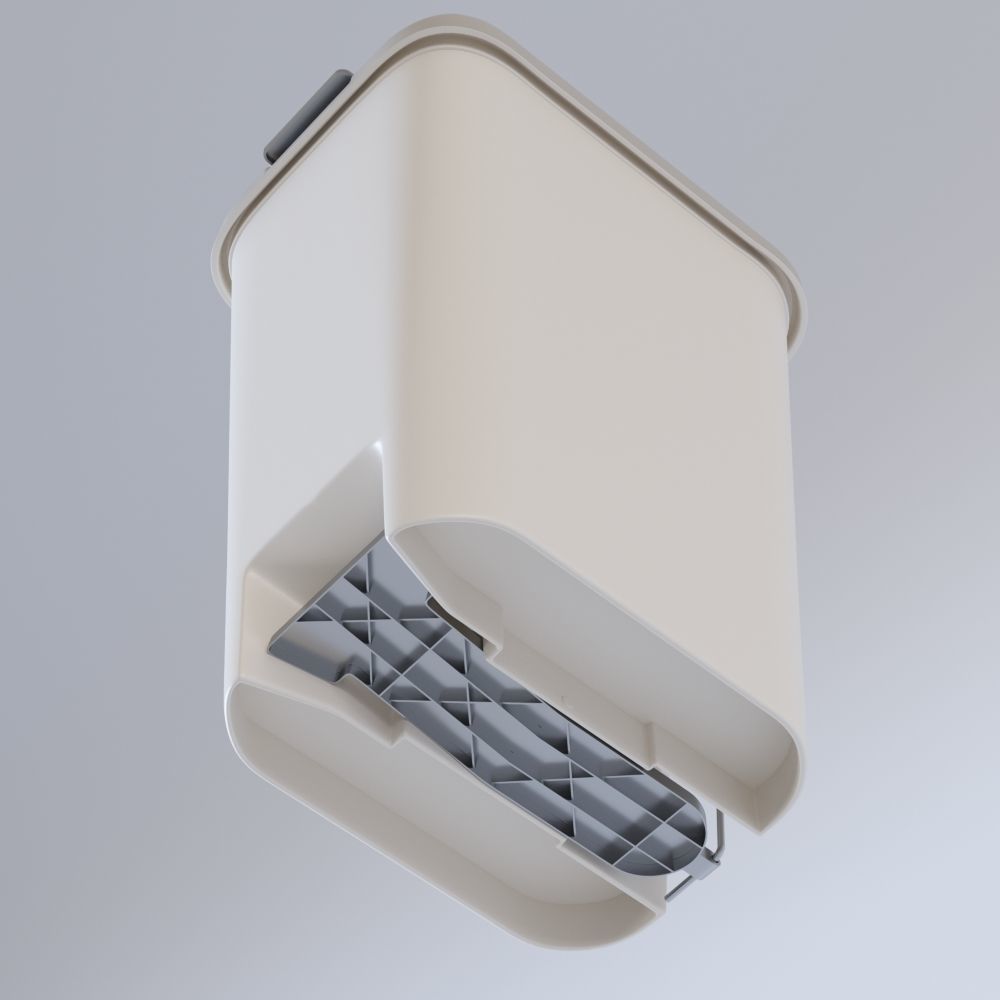 Trash Bin Plastic 3D model_12