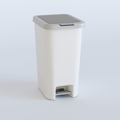 Trash Bin Plastic 3D model