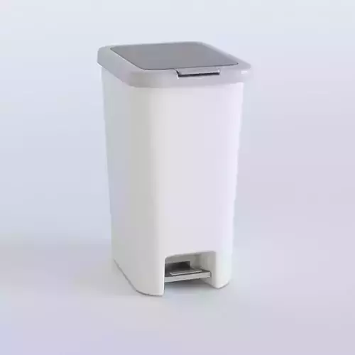 Trash Bin Plastic 3D model