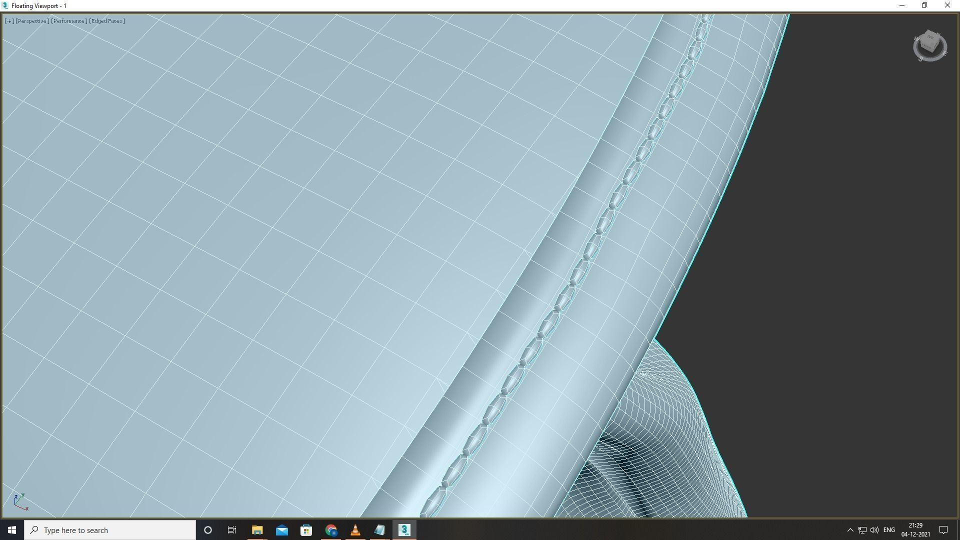 Leather Hiking Backpack 3D model_17