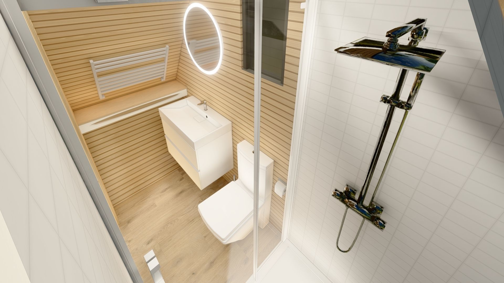 Multipurpose Glamping Pod ARIA basic dwg plans 3D model_17