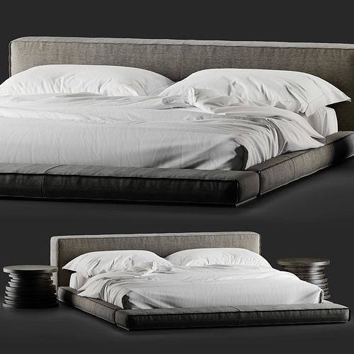 baxter budapest bed vol2 3D model