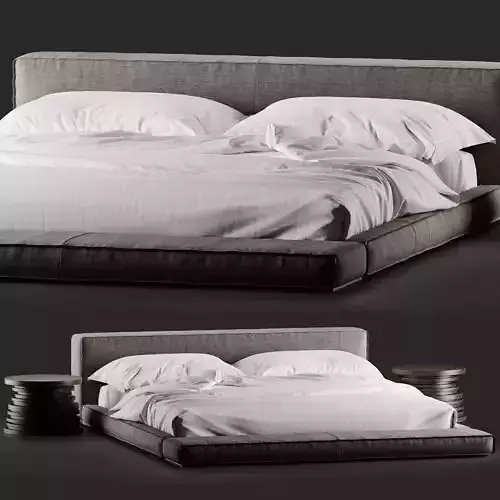 baxter budapest bed vol2 3D model