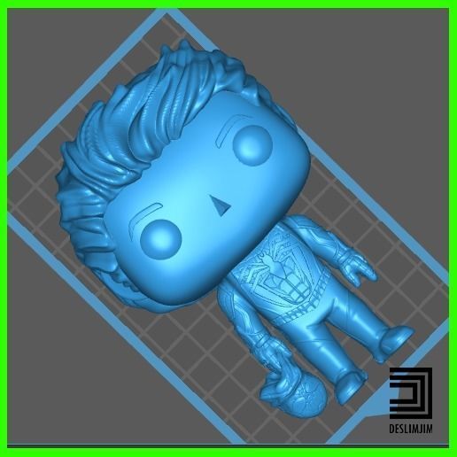 Spider Man Ps4 Game Funko Pop  3D print model_3