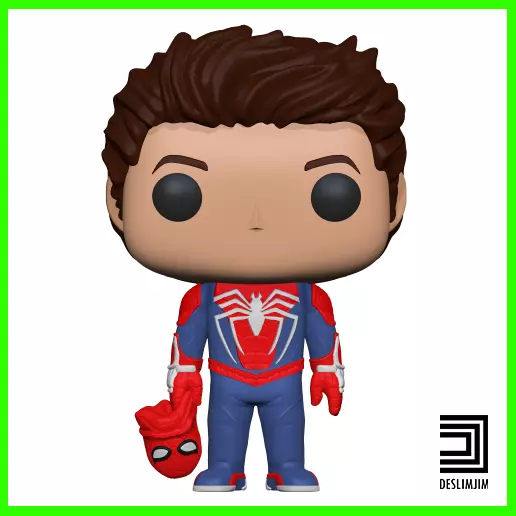 Spider Man Ps4 Game Funko Pop  3D print model_0