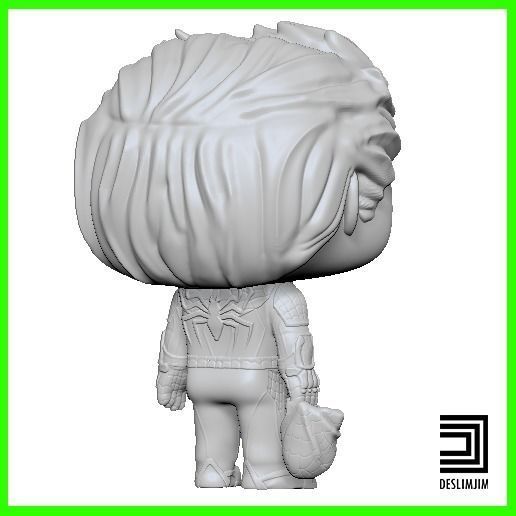 Spider Man Ps4 Game Funko Pop  3D print model_2
