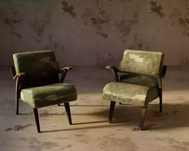 Old Soviet chairs from the 1970s