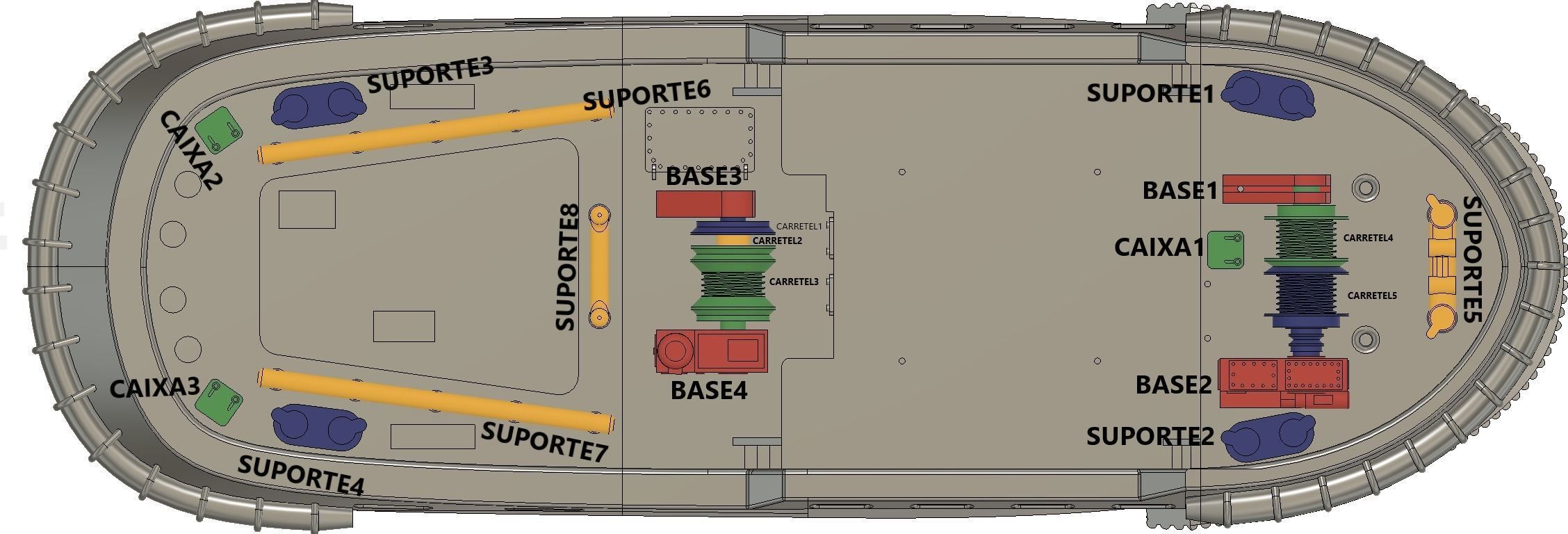 Tugboat 3D print model_13