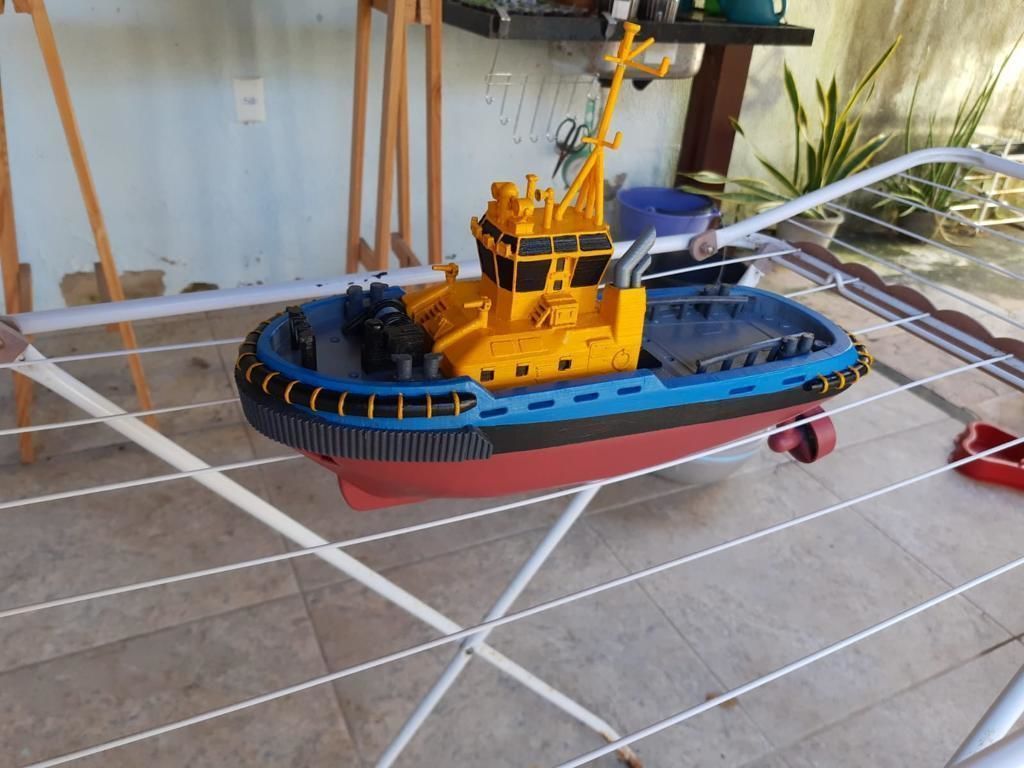 Tugboat 3D print model_6