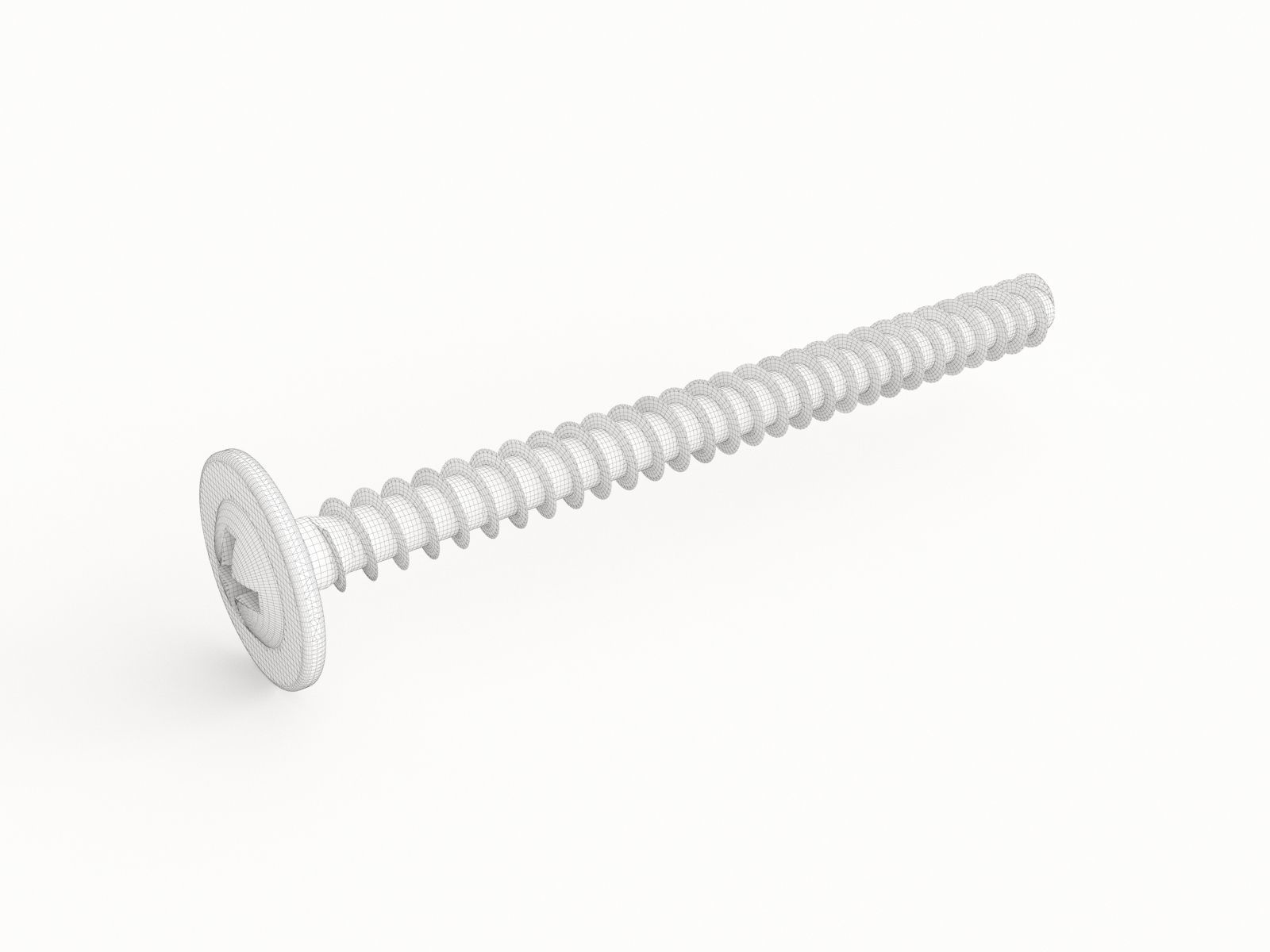 Screw 143 3D model_1