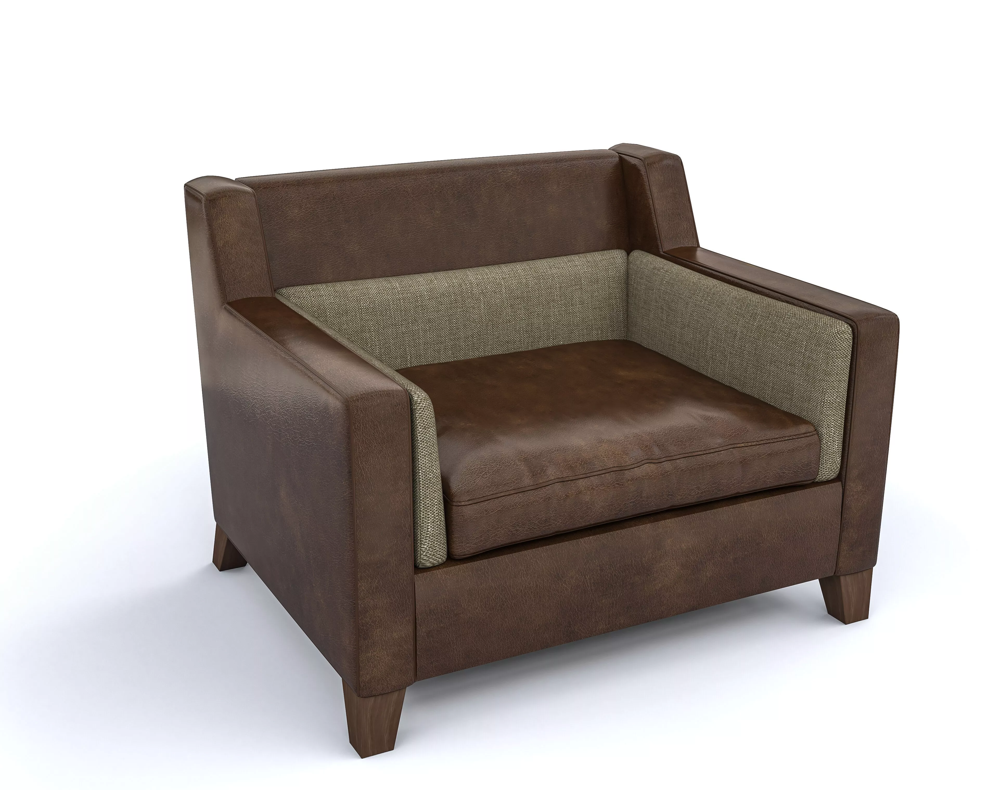 Husband Club Chair 3D model