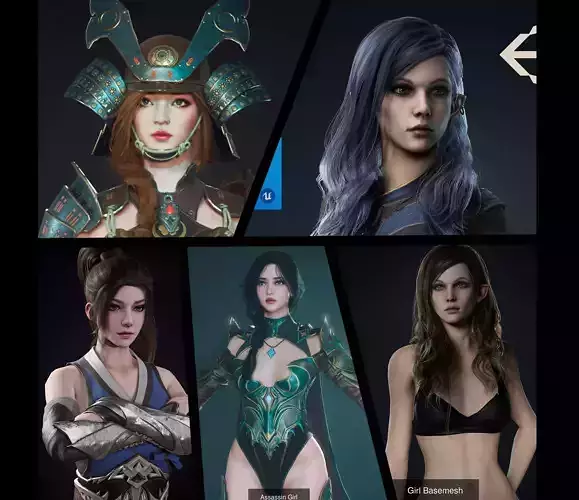 Fantasy girls collection 