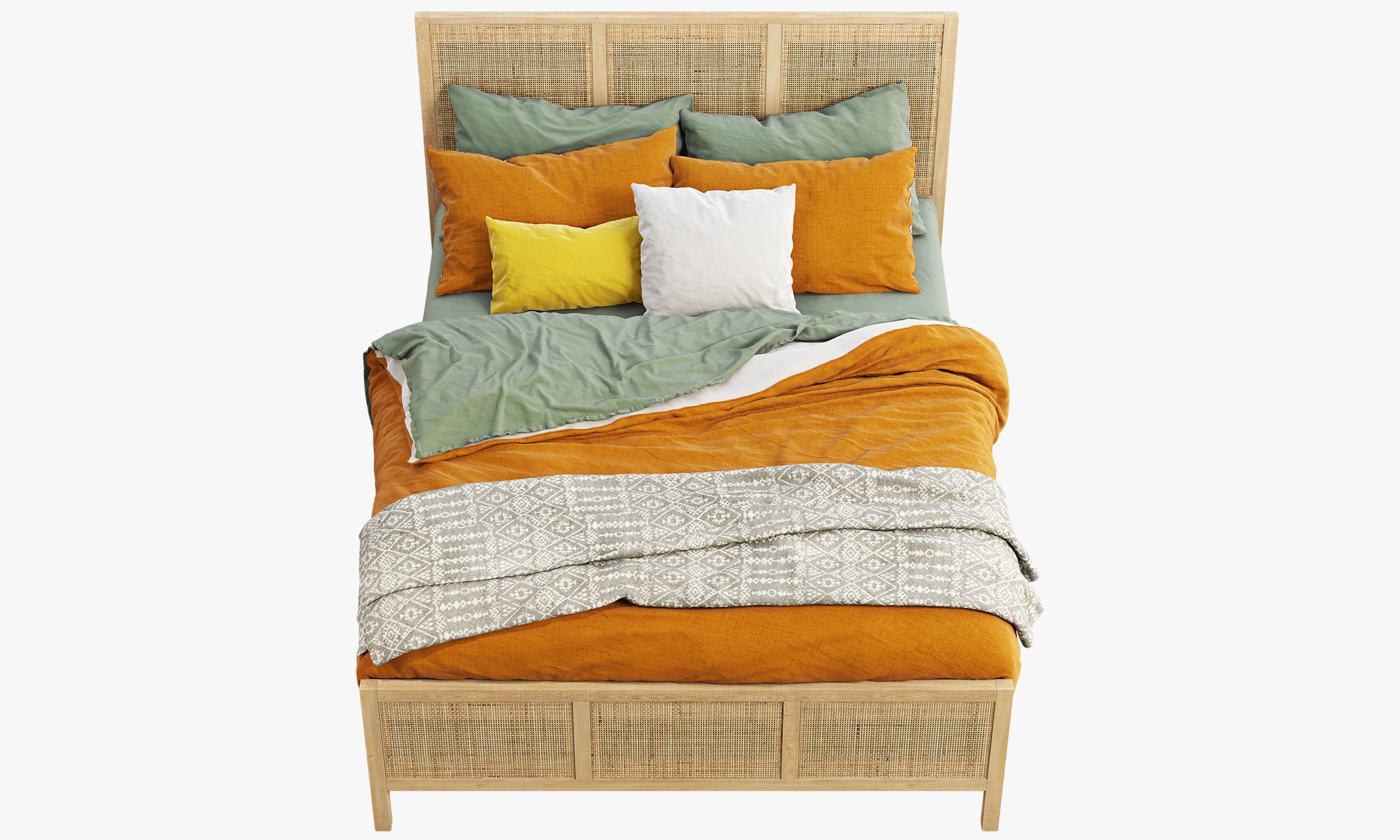 Joybird Florence bed 3D model_6