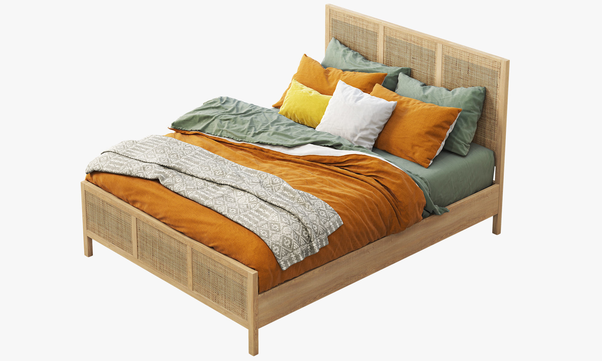 Joybird Florence bed 3D model_14