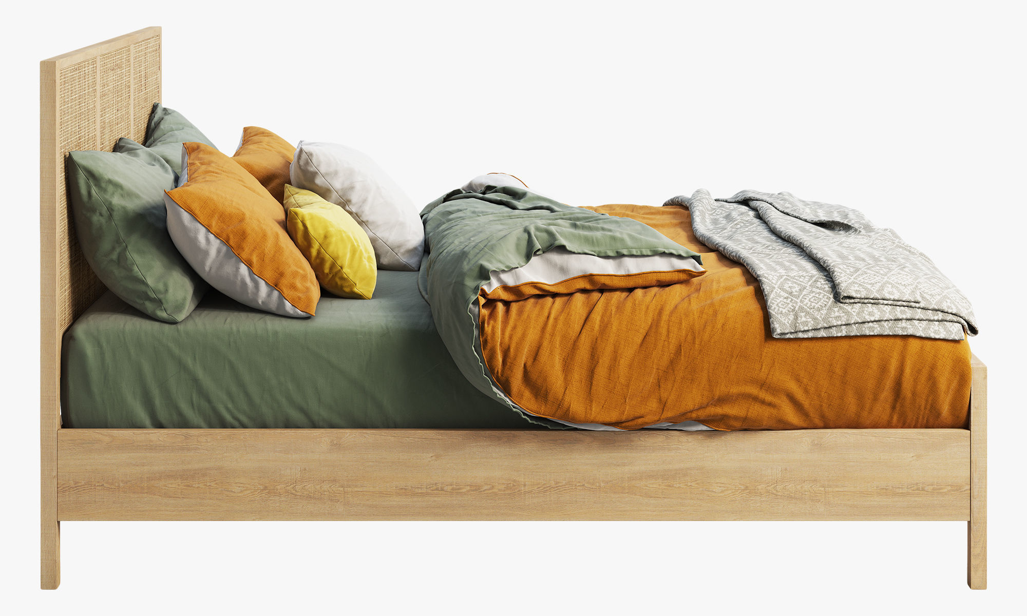 Joybird Florence bed 3D model_8