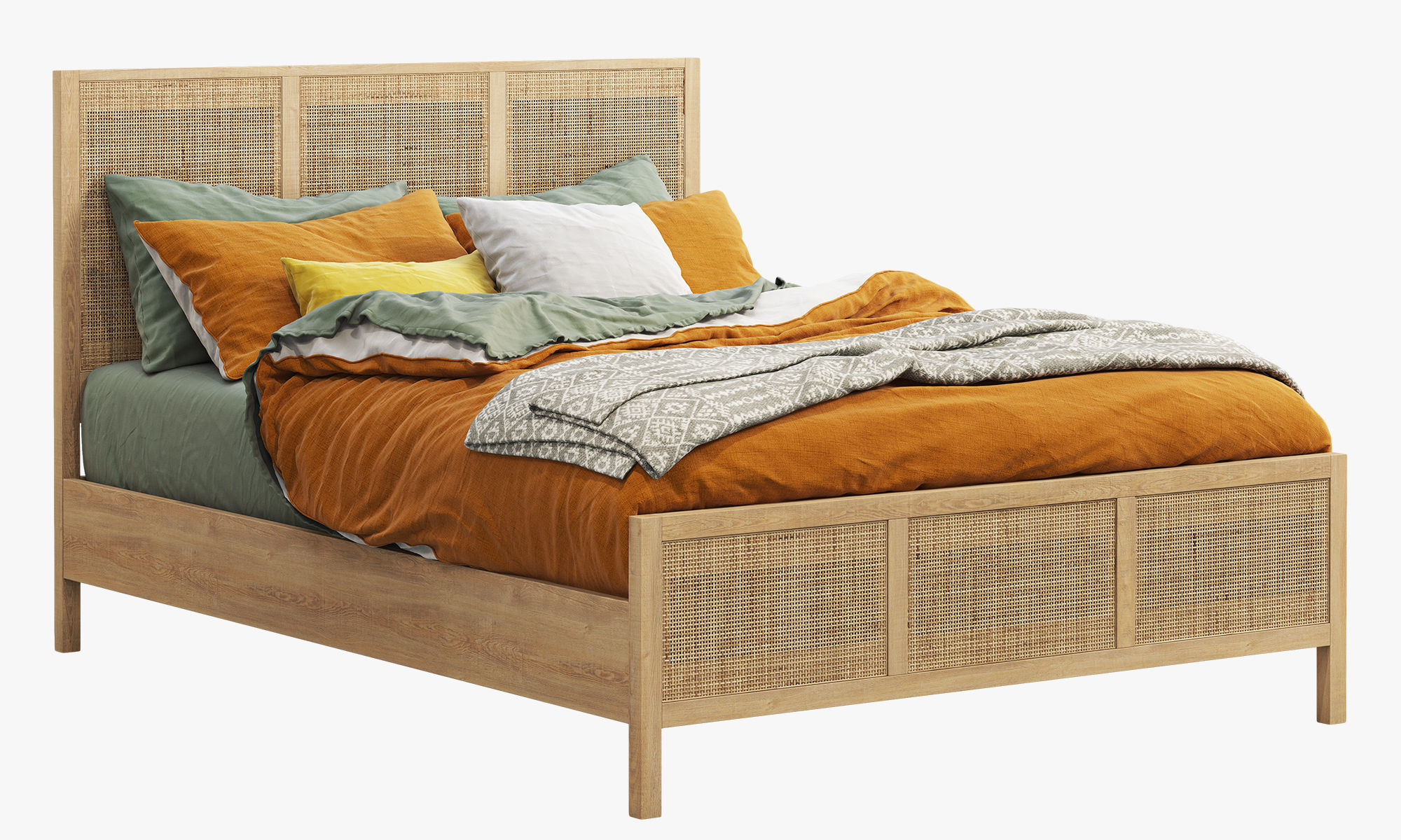 Joybird Florence bed 3D model_1