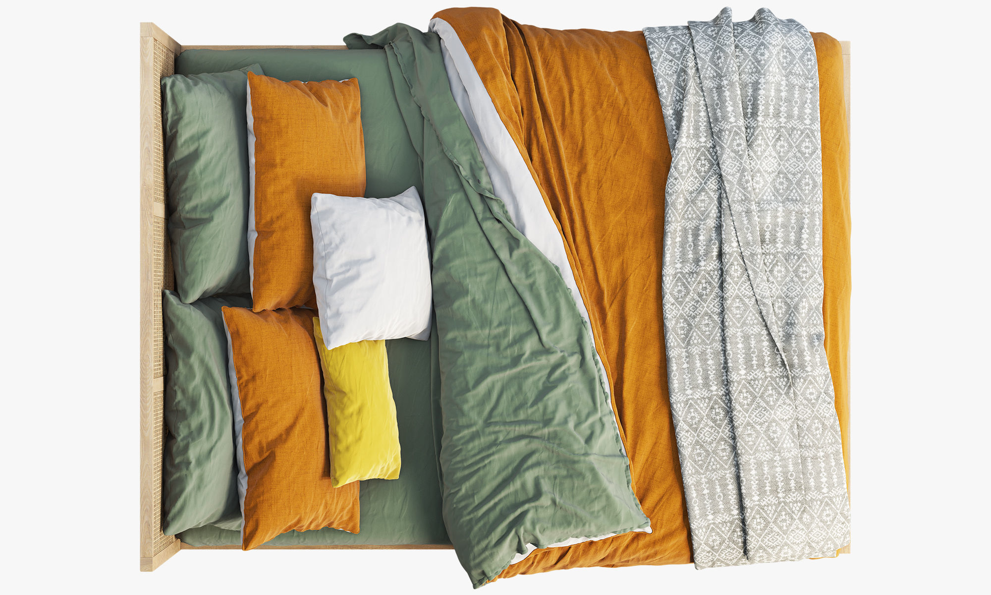 Joybird Florence bed 3D model_11