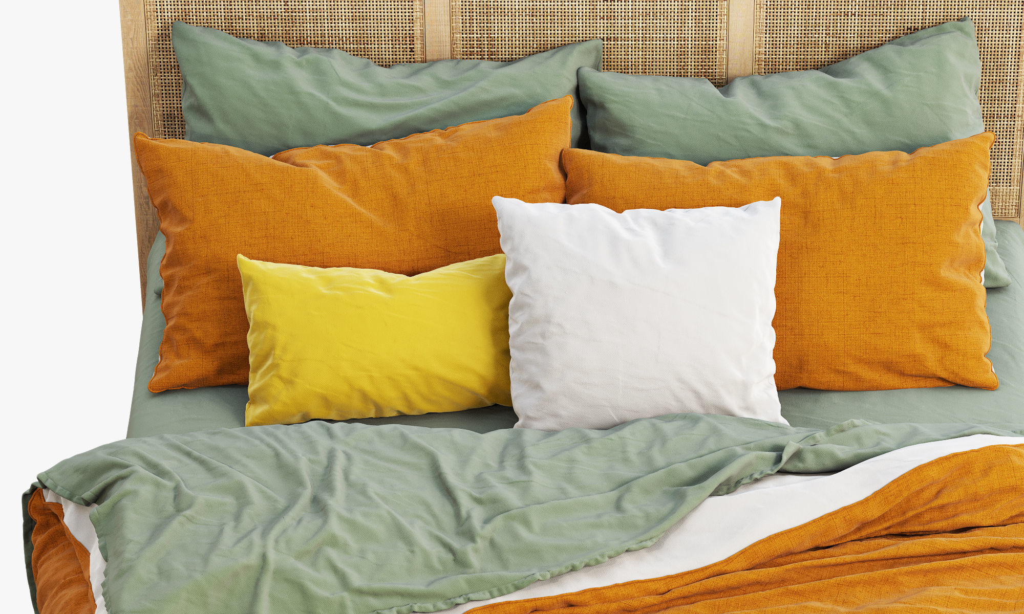 Joybird Florence bed 3D model_7