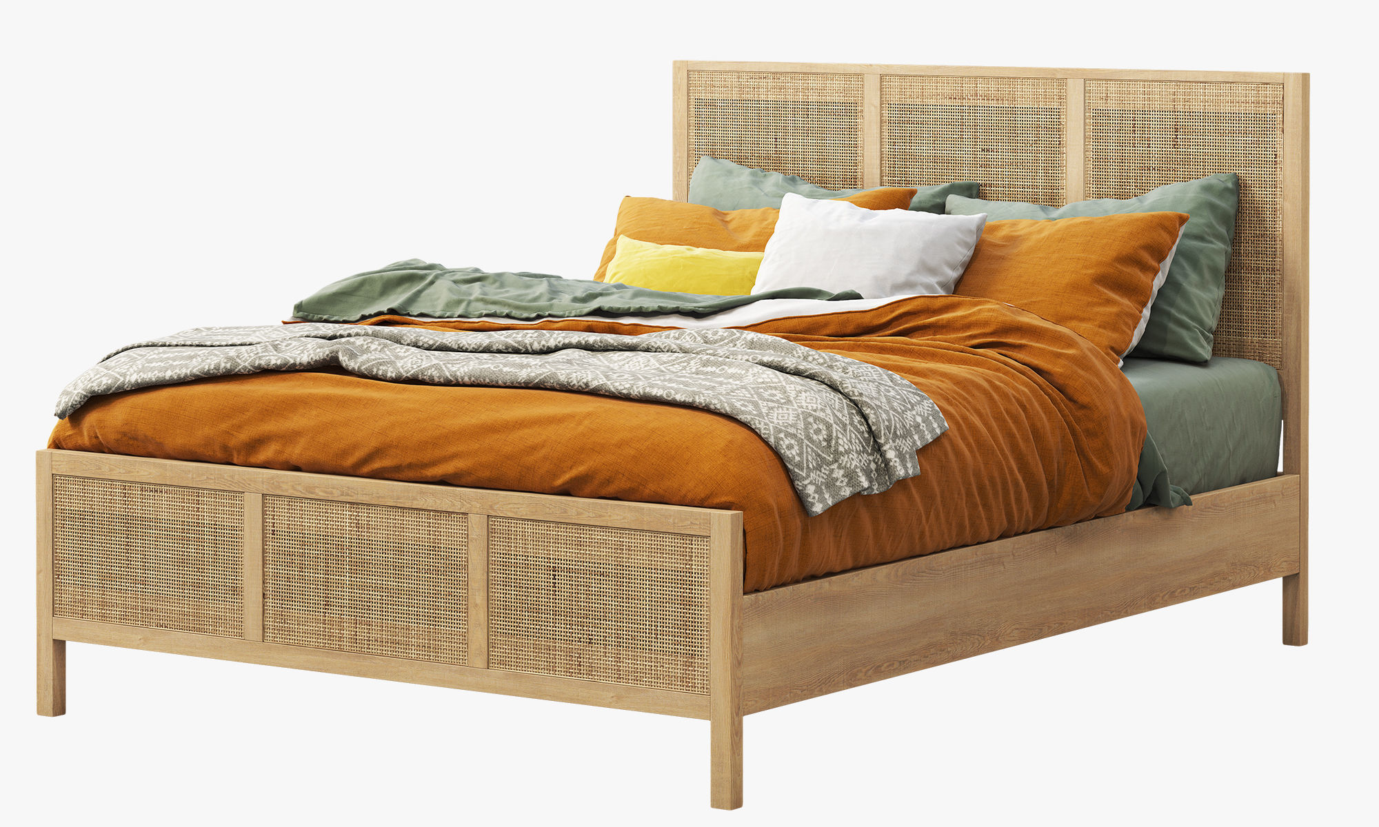 Joybird Florence bed 3D model_12