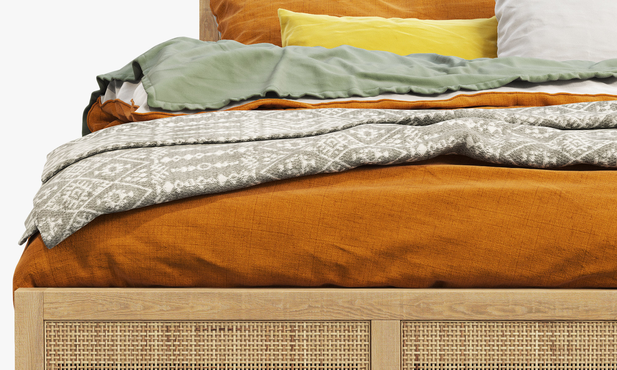 Joybird Florence bed 3D model_4