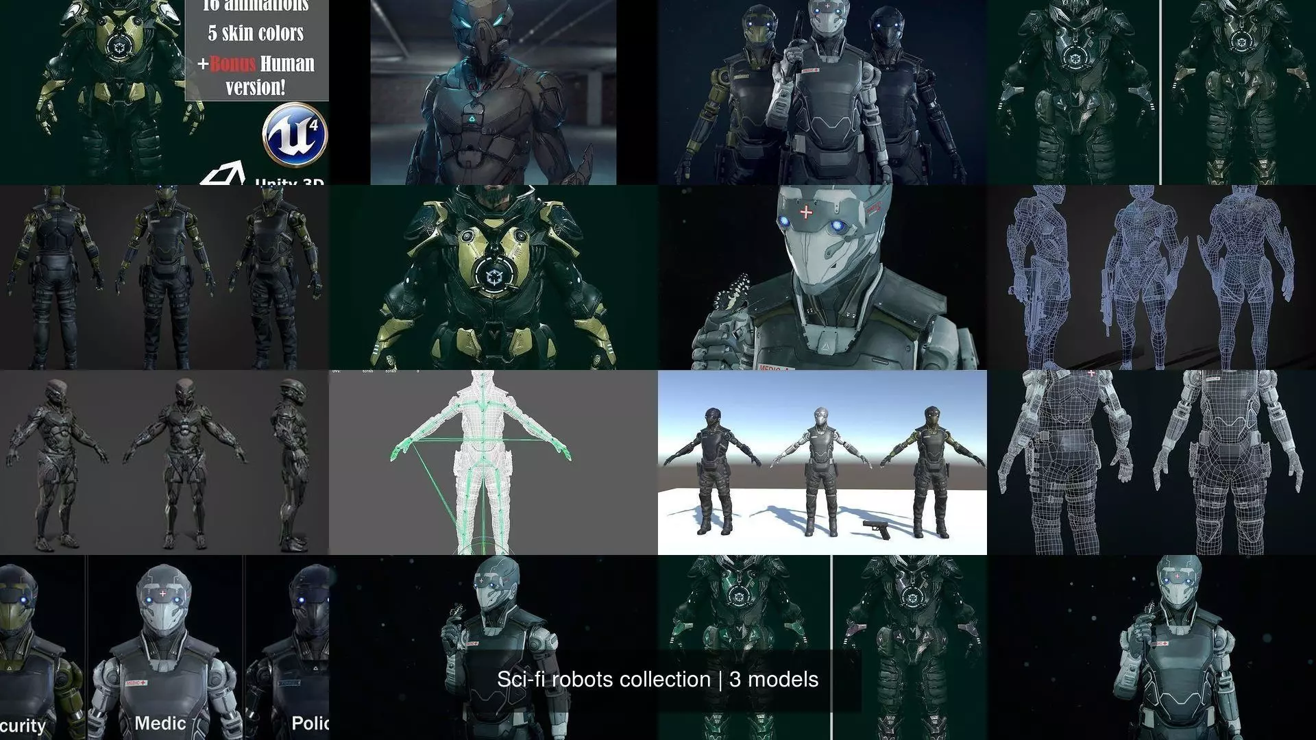 Sci-fi robots collection _5