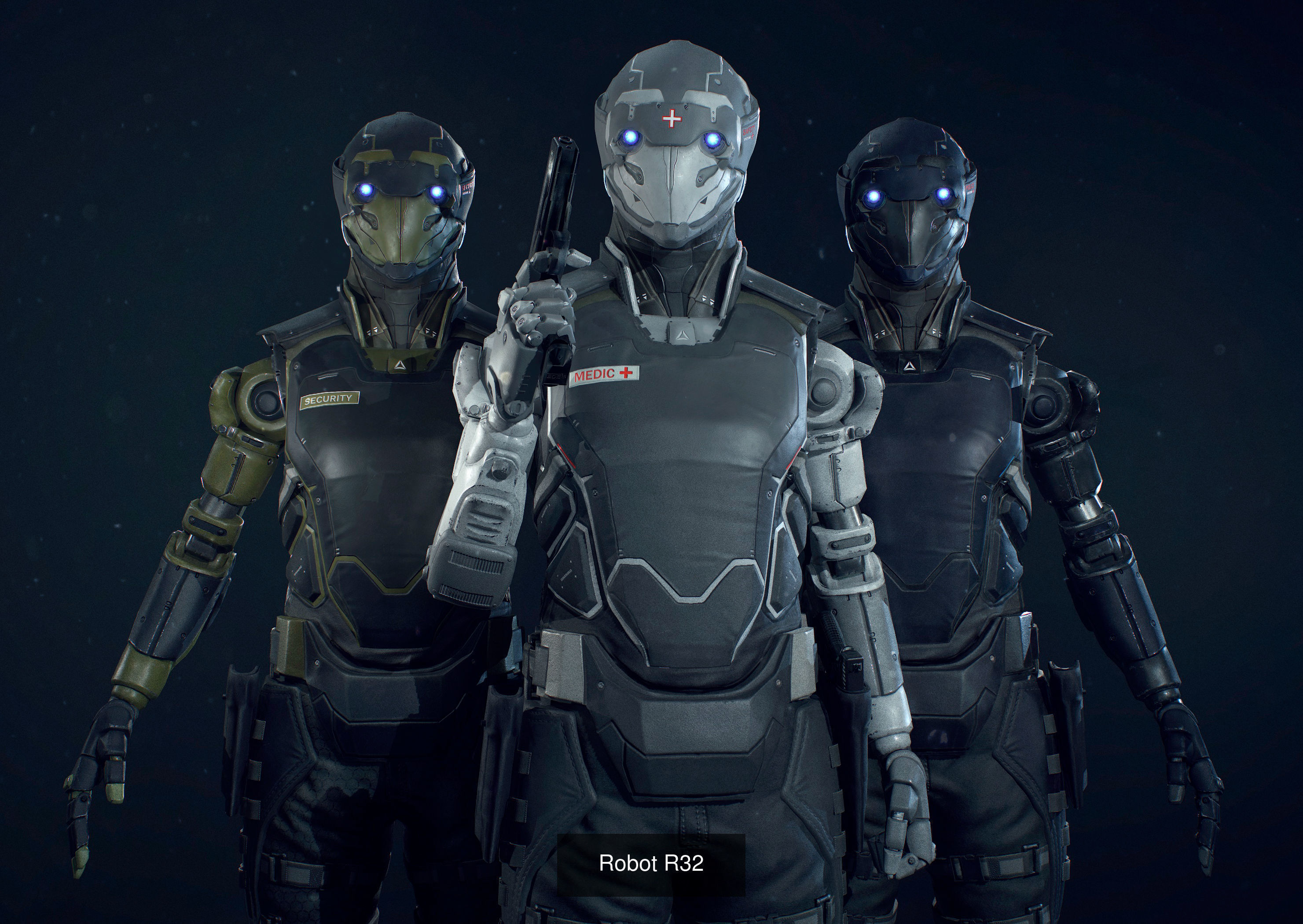 Sci-fi robots collection _6