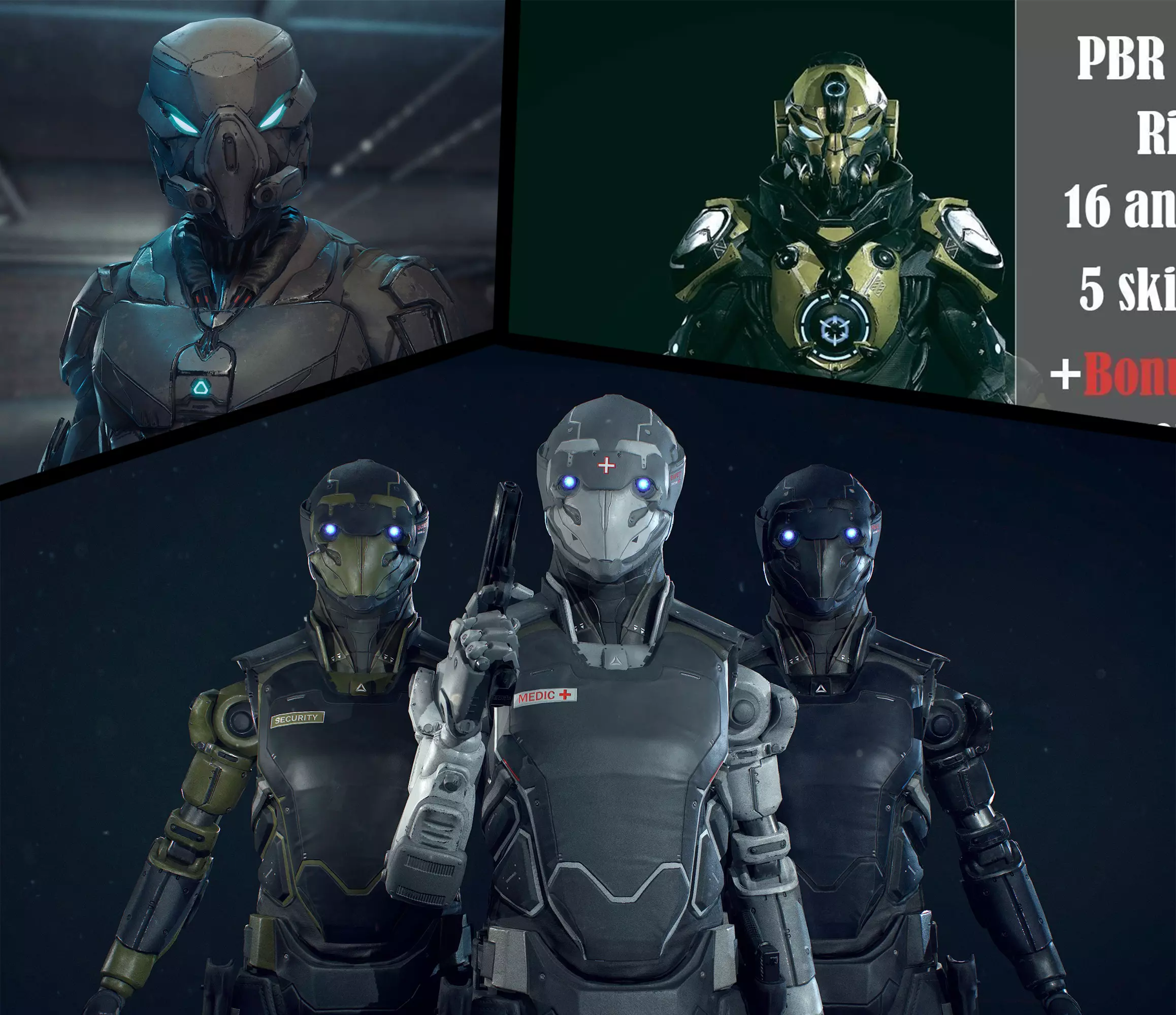 Sci-fi robots collection _0